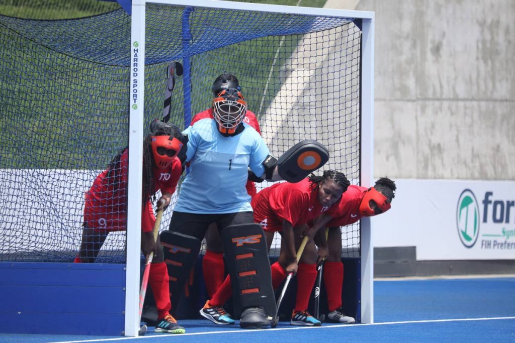Trinidad and Tobago women's hockey team drew their Pan American Hockey Challenge game against Brazil, on Wednesday, in Lima, Peru. - via Pan Am Hockey