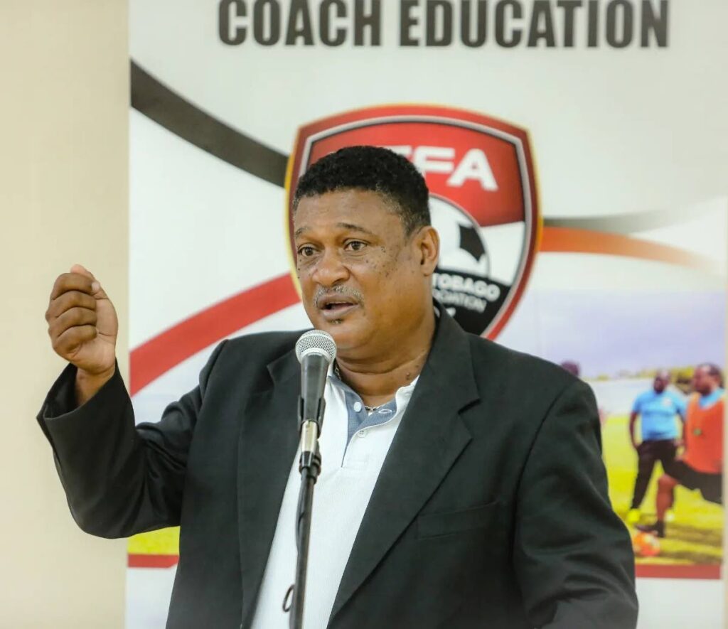 TTFA technical director Anton Corneal. - Photo courtesy TTFA Media (Image obtained at newsday.co.tt)