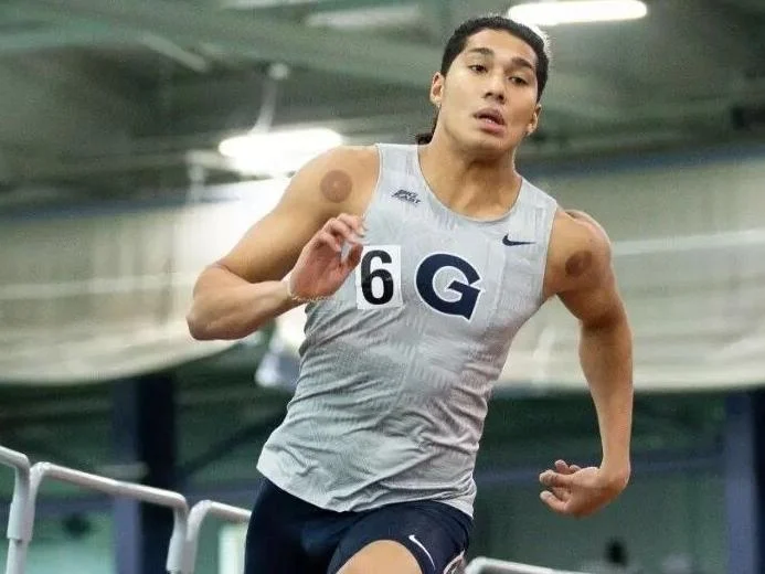 OUTSTANDING: T&T quarter-miler Jaden Marchan. (Image obtained at trinidadexpress.com)